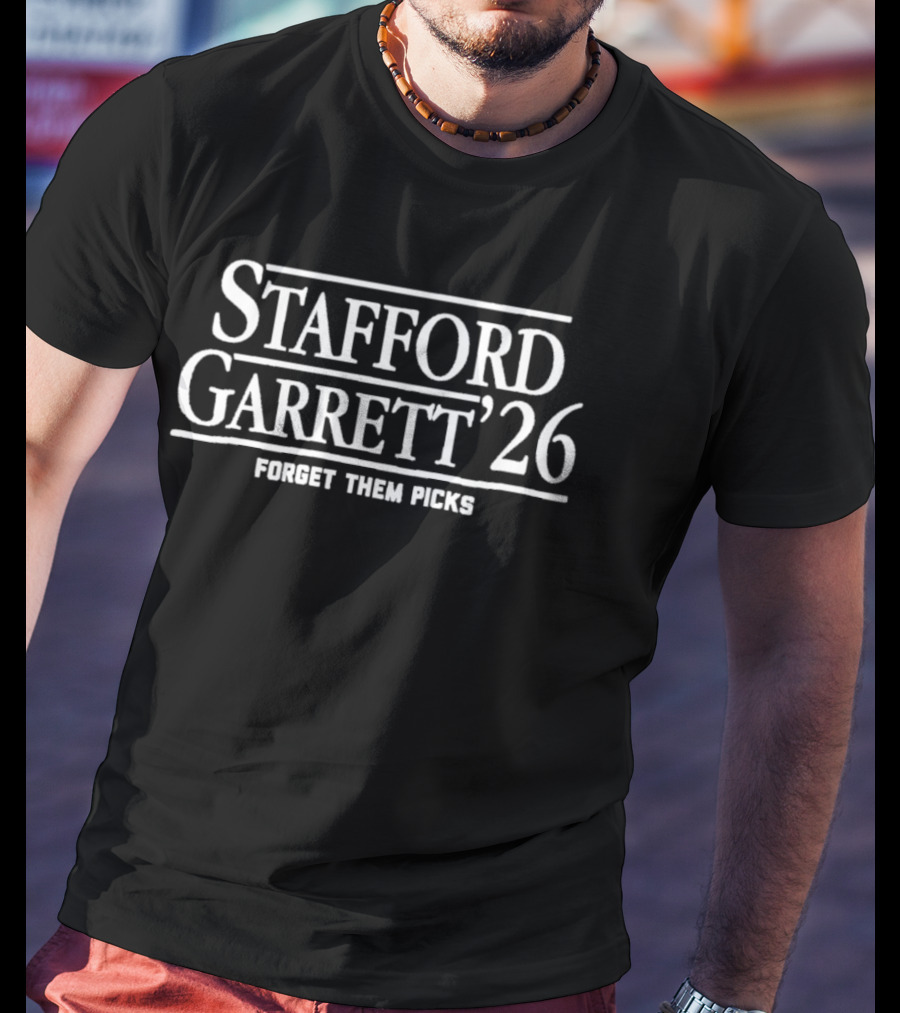 Stafford Garrett '26 Forget Them Picks Sports Fan T-Shirt