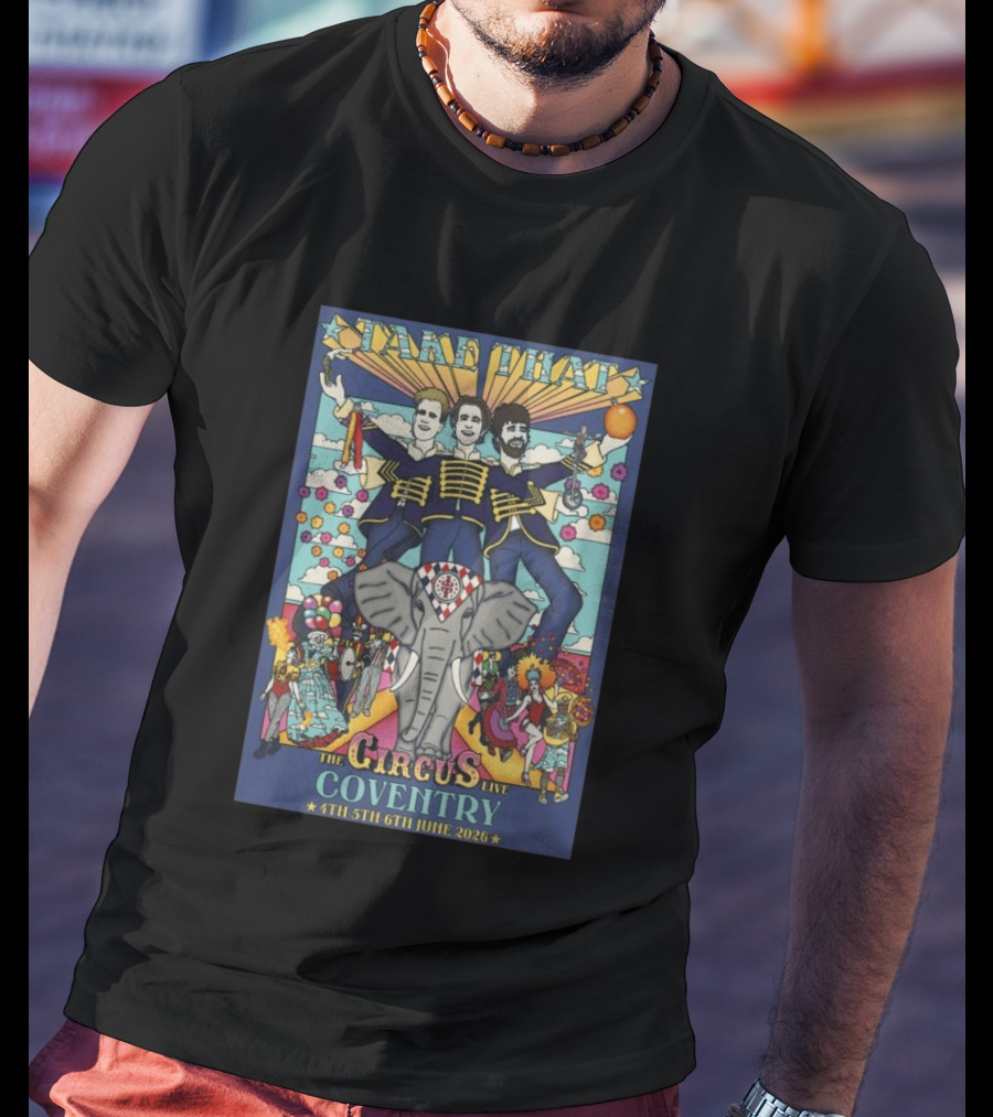 Take That The Circus Live Coventry June 4th 5th 6th 2026 Arena T-Shirt