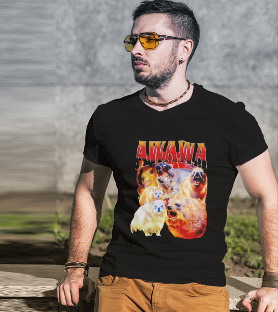 Awawa Hyrax Roaring Lightning Pack T-Shirt