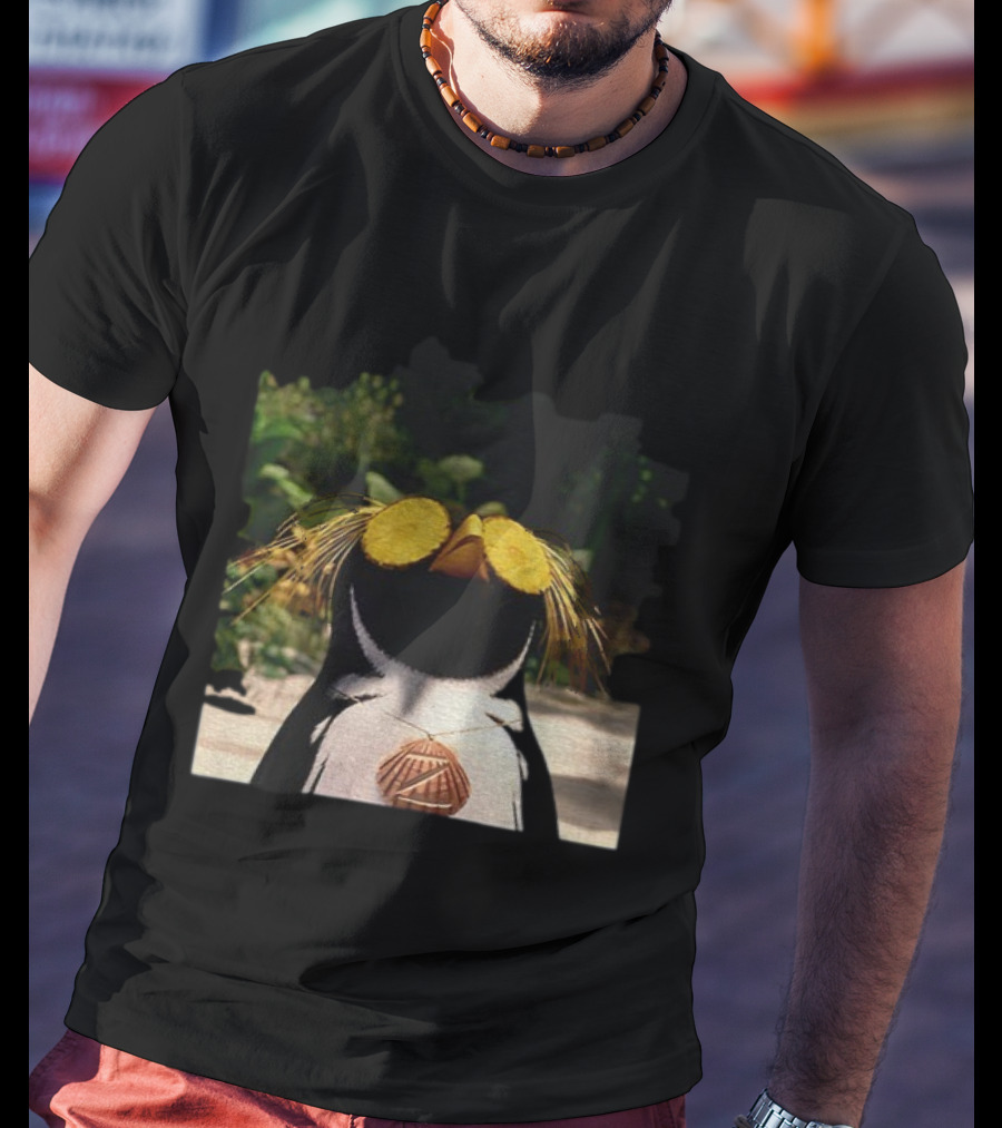 Cody Maverick Surfs Up Penguin With Sunglasses Iconic Movie Character T-Shirt