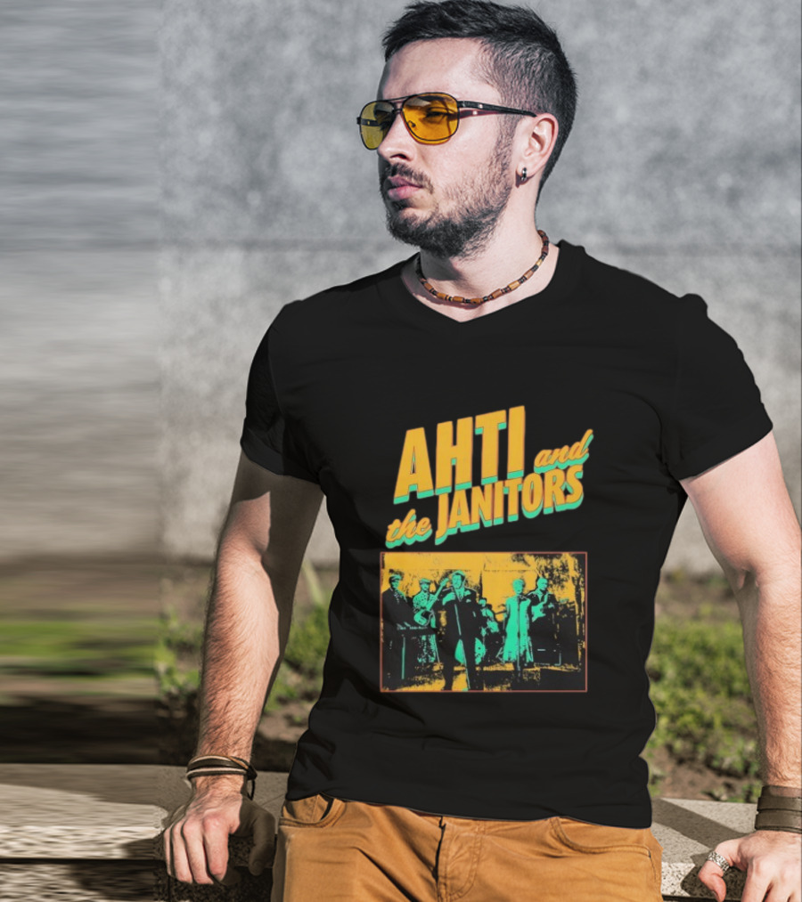 Ahti And The Janitors Band Vintage Concert Style T-Shirt