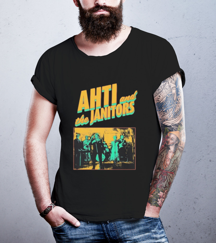 Ahti And The Janitors Band Vintage Concert Style T-Shirt