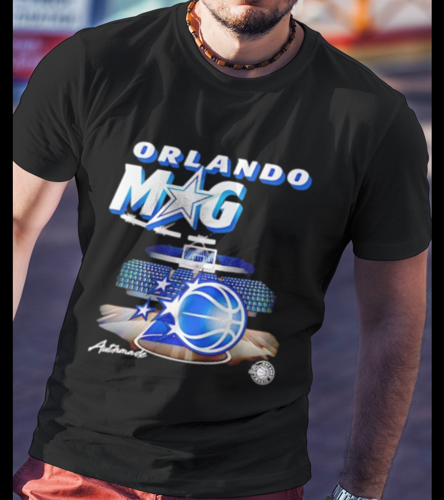 Authmade Orlando Magic Basketball Arena Stars T-Shirt