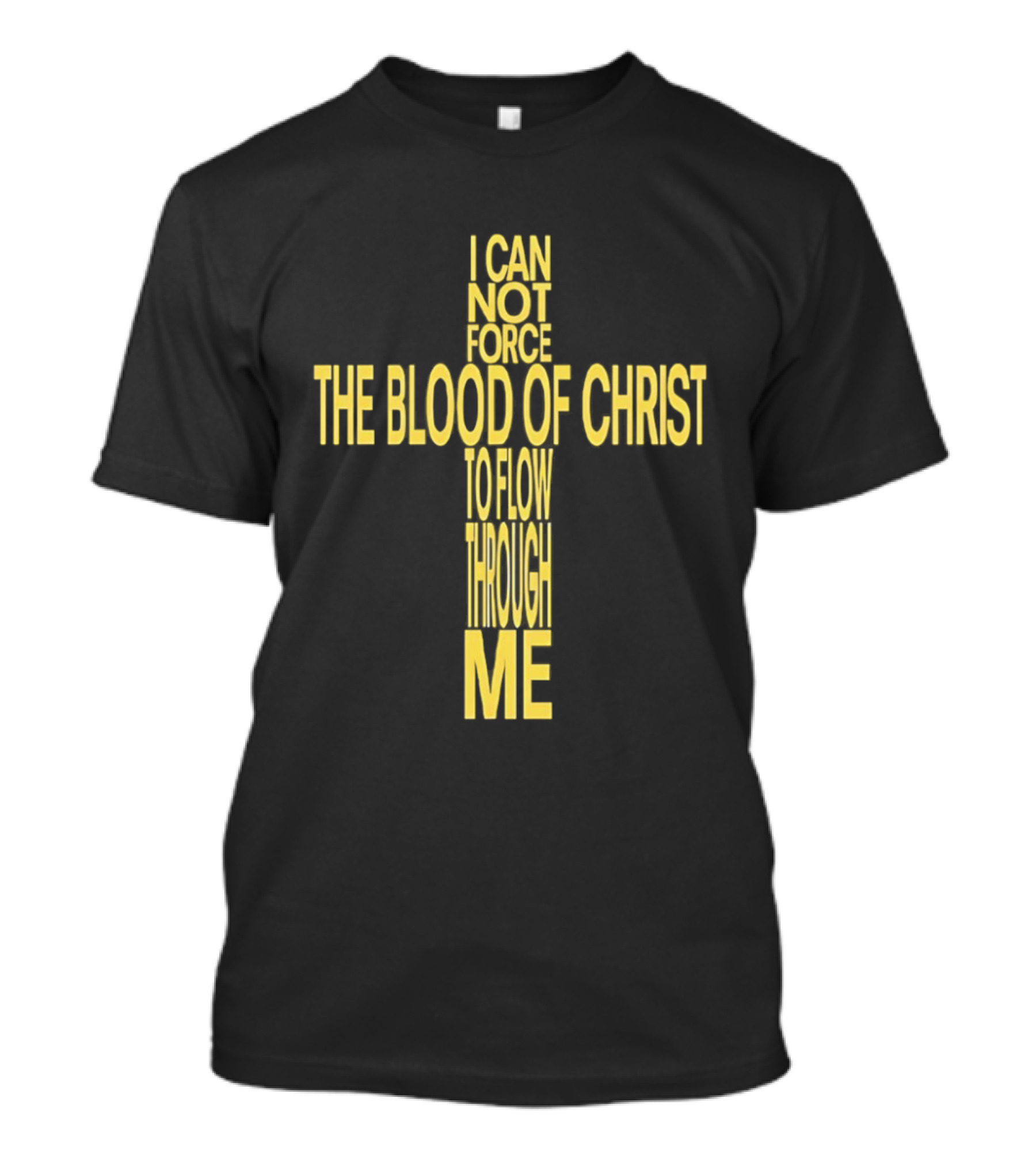 Immolation Band Here In After The Blood Of Christ I Cannot Force To Flow Through Me T-Shirt