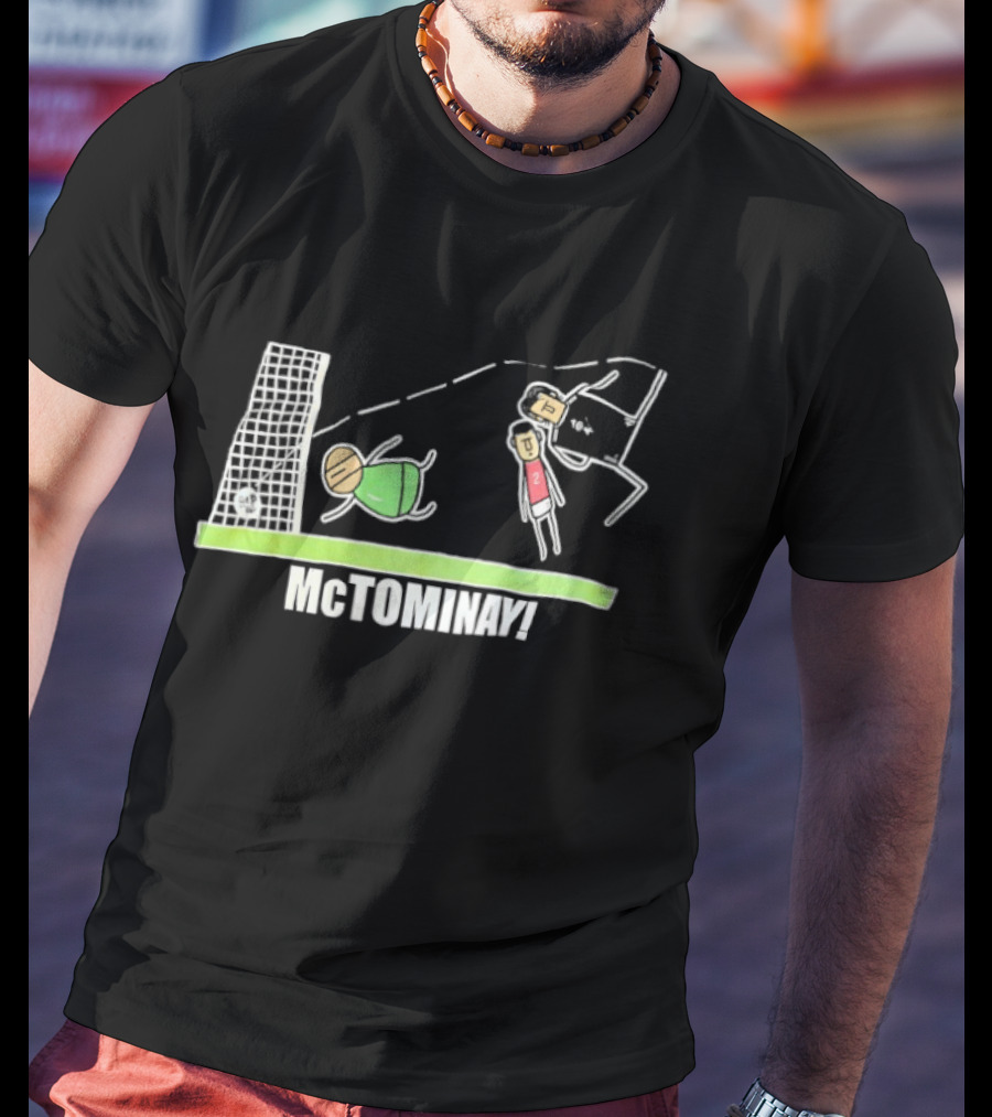 McTominay Football Goal Celebration Art Scotland Team T-Shirt