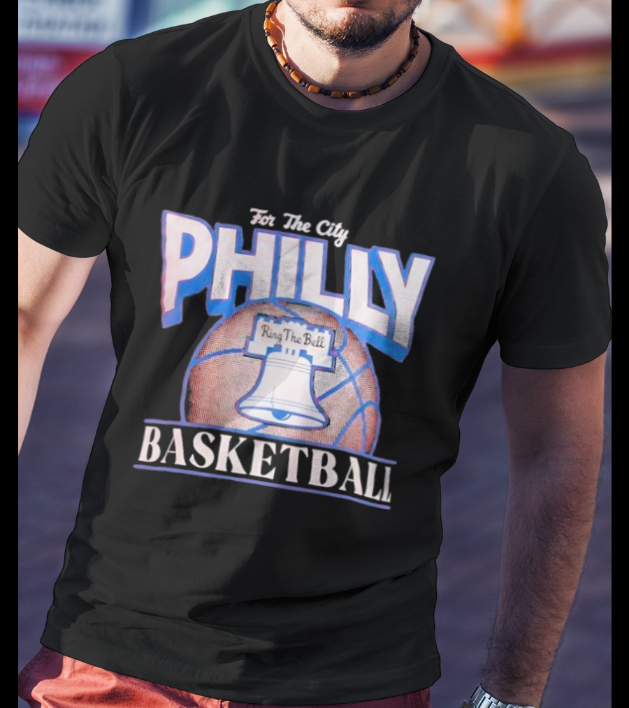 Philly Basketball For The City Liberty Bell T-Shirt