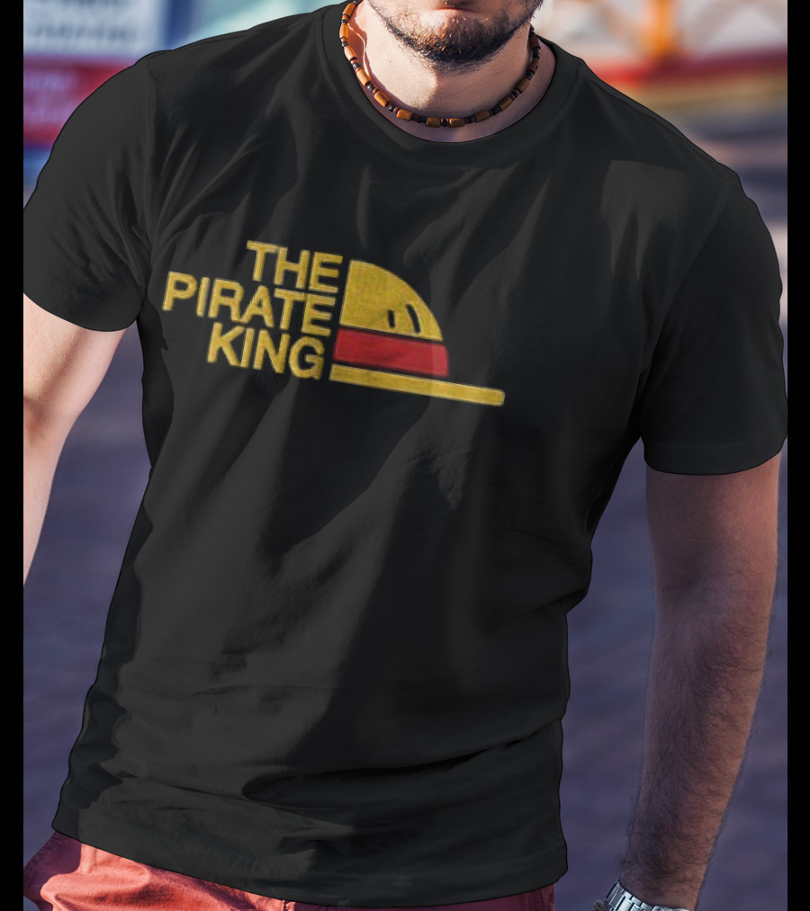 The Pirate King One Piece Straw Hat Parody T-Shirt