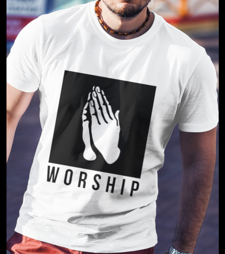 Pray Hands Worship T-Shirt