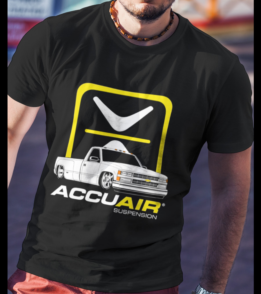 AccuAir Suspension Truck Emblem With Pickup T-Shirt