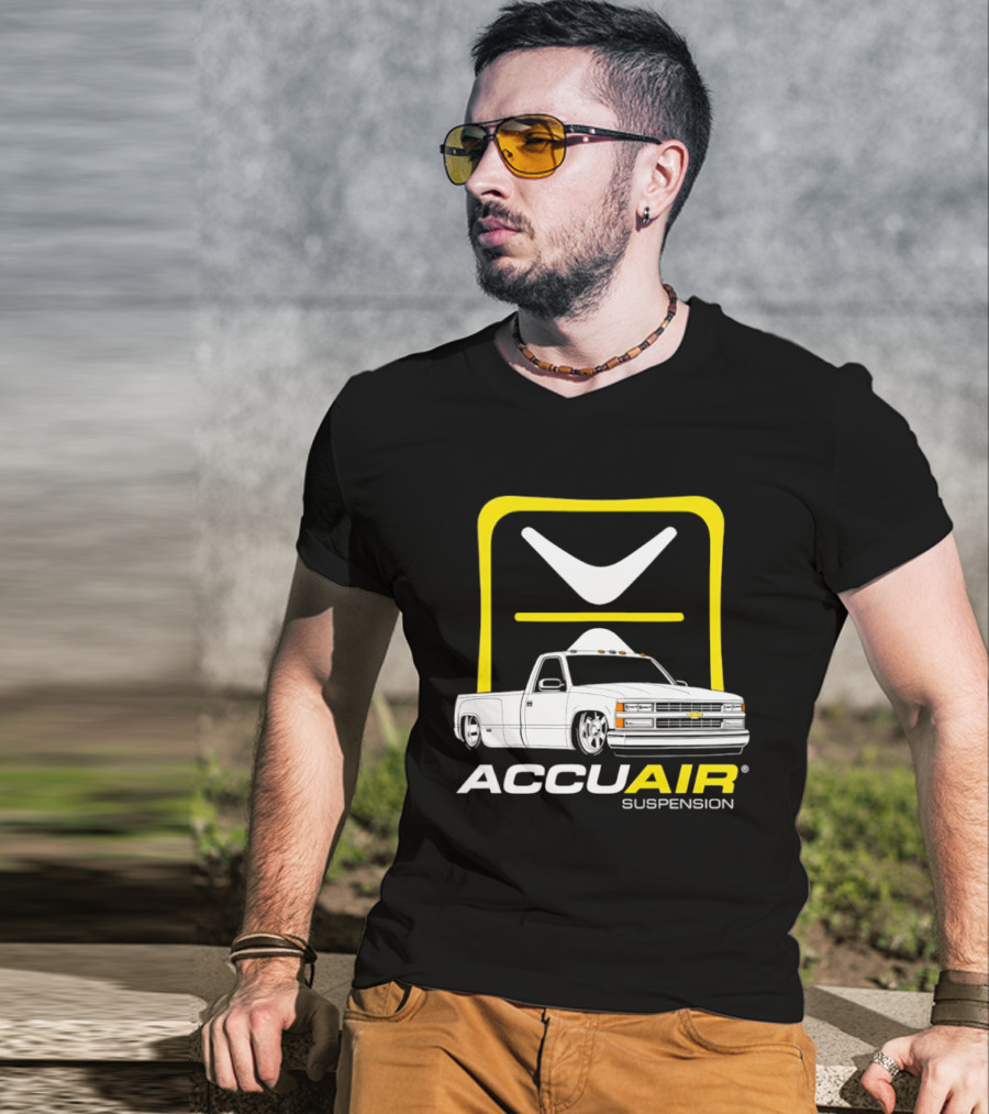 AccuAir Suspension Truck Emblem With Pickup T-Shirt
