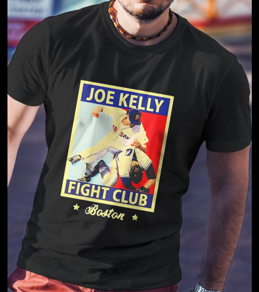 Boston Red Sox Joe Kelly Fight Club Iconic Showdown T-Shirt