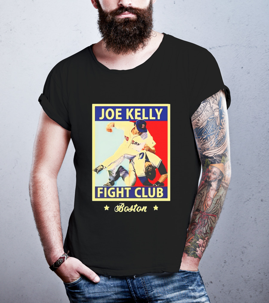 Boston Red Sox Joe Kelly Fight Club Iconic Showdown T-Shirt