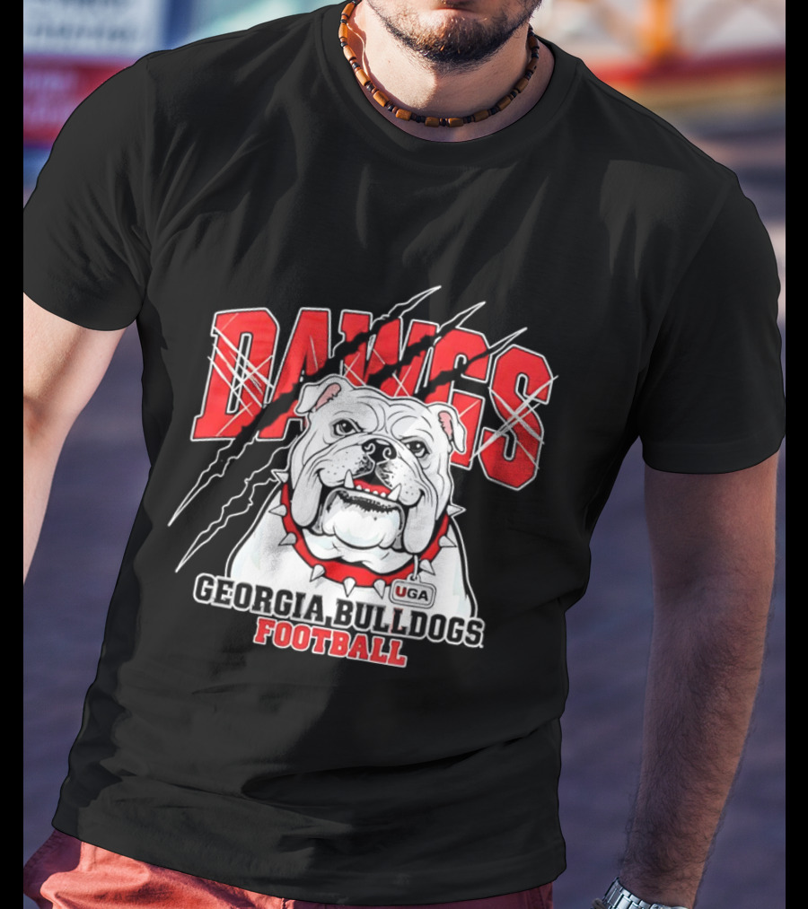 DAWGS Georgia Bulldogs UGA Football T-Shirt
