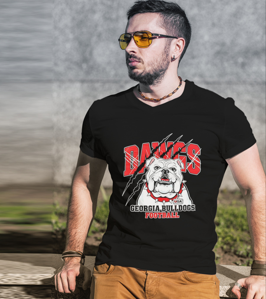 DAWGS Georgia Bulldogs UGA Football T-Shirt