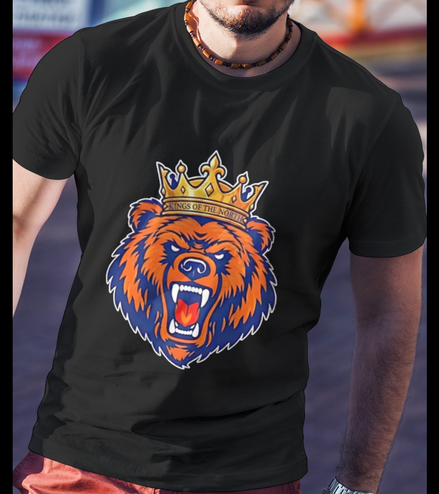 Chicago Bears Kings Of The North Bear Wear The Crown T-Shirt