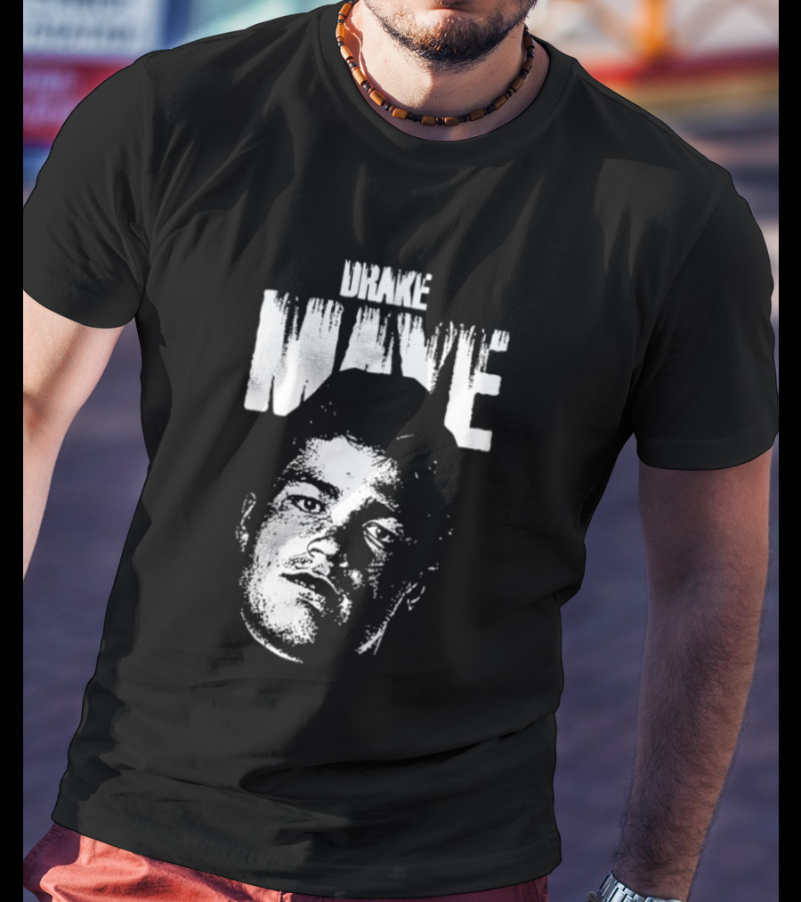 Drake Maye New England Patriots Black White T-Shirt