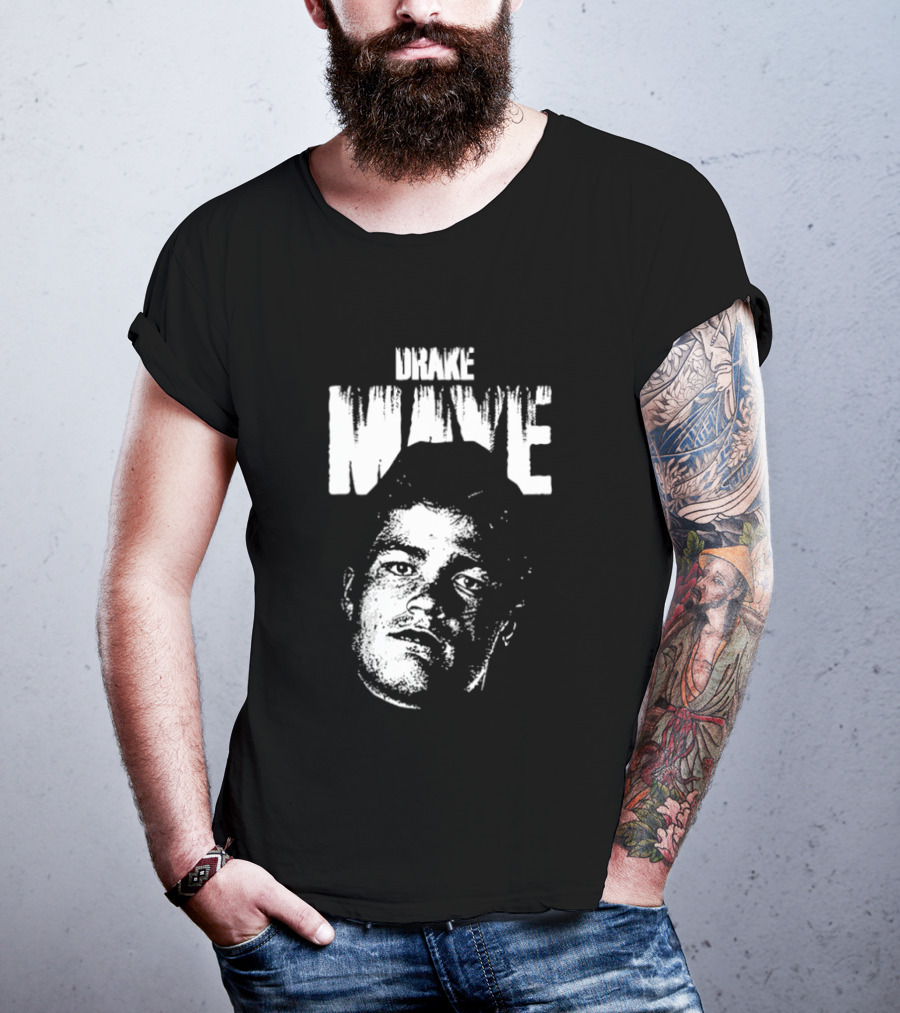 Drake Maye New England Patriots Black White T-Shirt