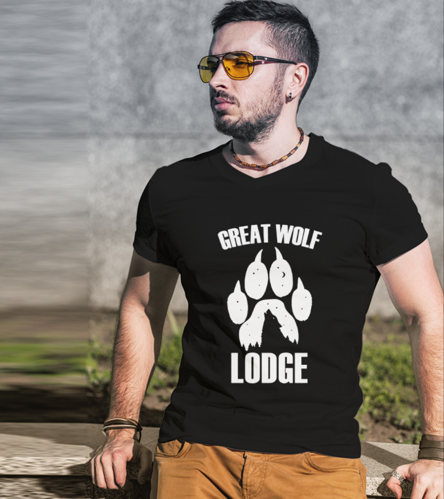 Great Wolf Lodge Paw Print T-Shirt
