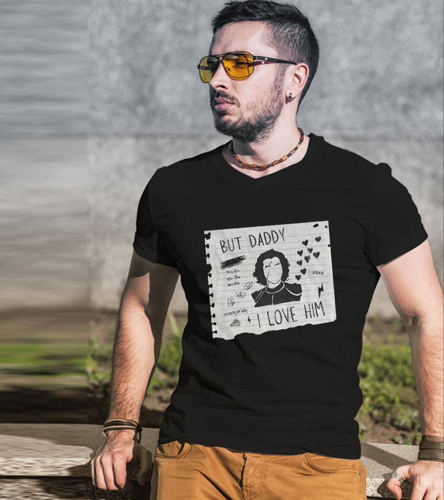 But Daddy I Love Him Kylo Ren Star Wars Mashup TTPD Xoxo Hearts T-Shirt