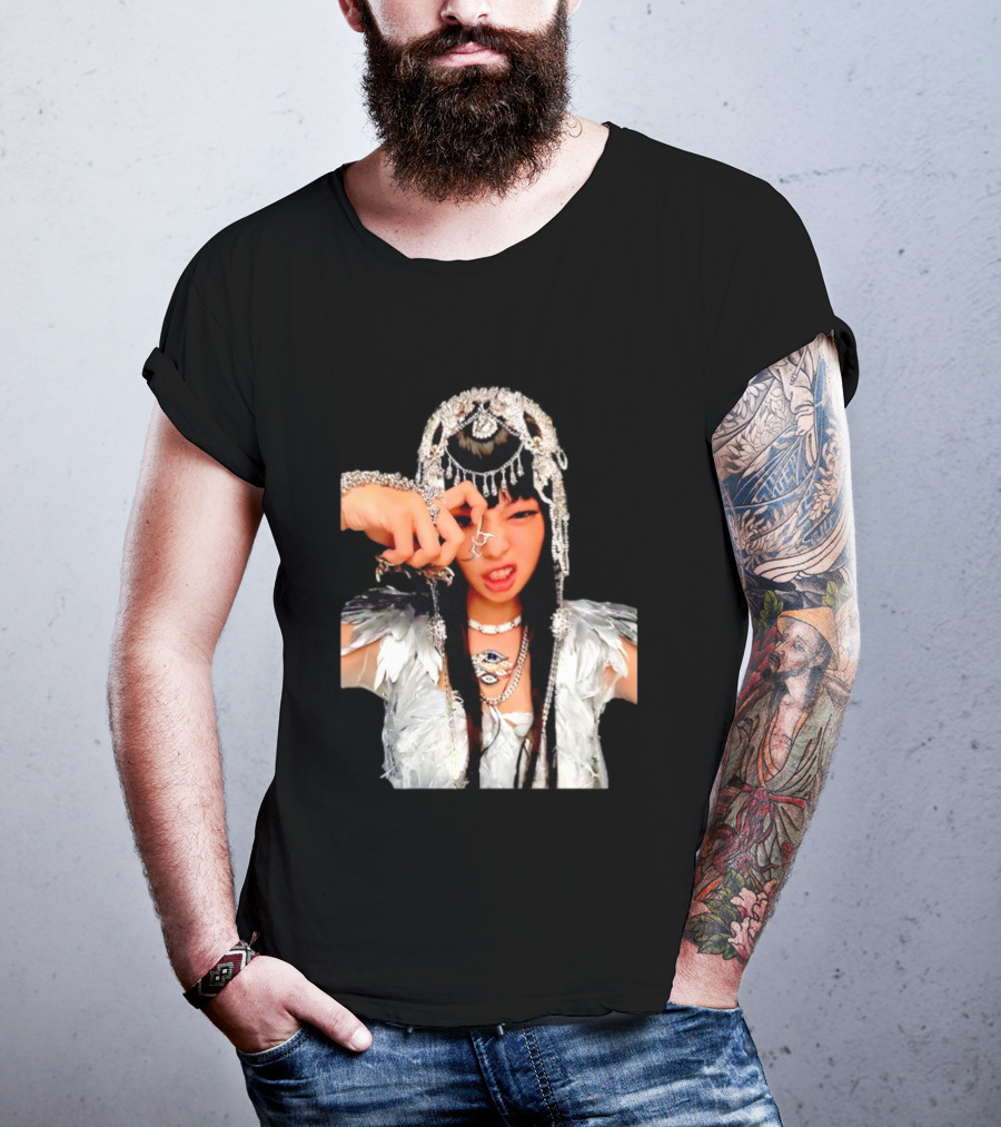 Jennie Blackpink Ruby Album Hip Hop Fashion T-Shirt
