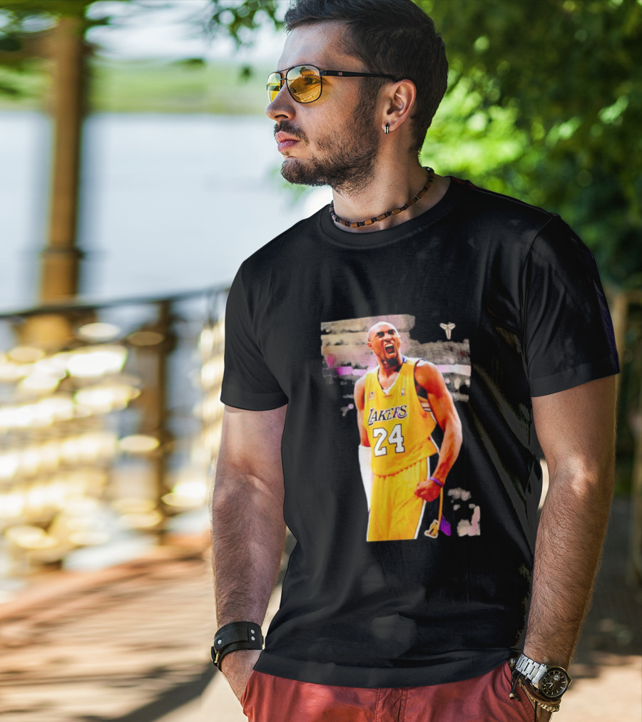 Kobe Bryant Los Angeles Lakers 24 Basketball T-Shirt