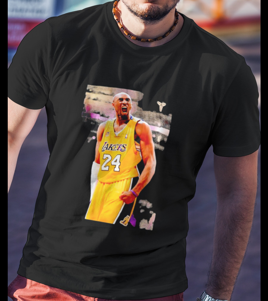 Kobe Bryant Los Angeles Lakers 24 Basketball T-Shirt