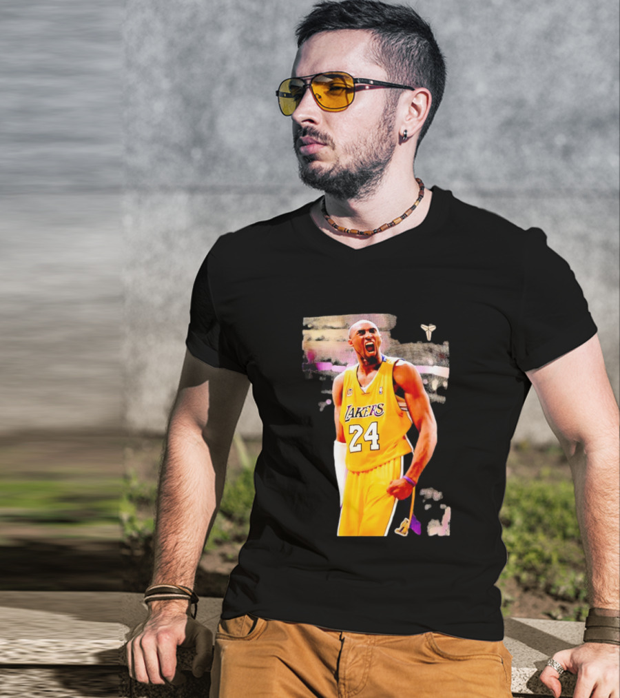 Kobe Bryant Los Angeles Lakers 24 Basketball T-Shirt