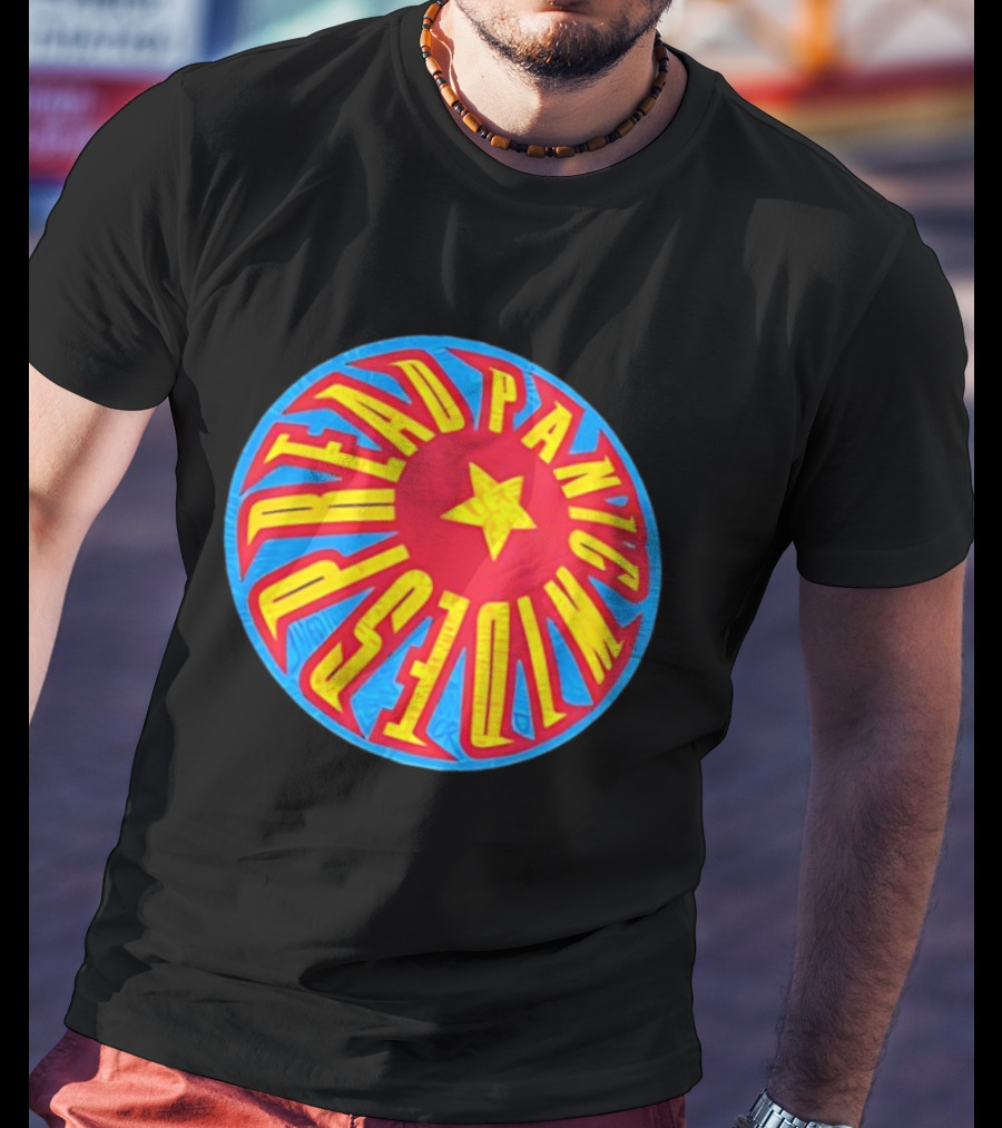 Widespread Panic Fireball Star Retro Circle T-Shirt