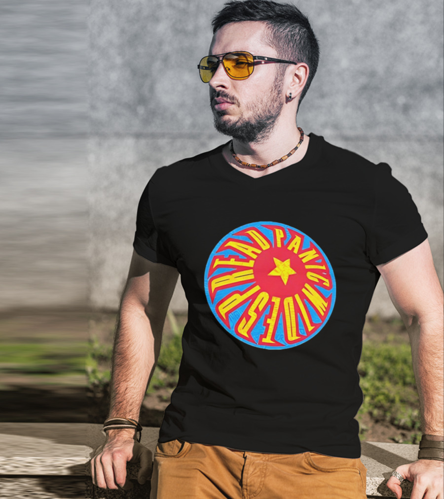 Widespread Panic Fireball Star Retro Circle T-Shirt