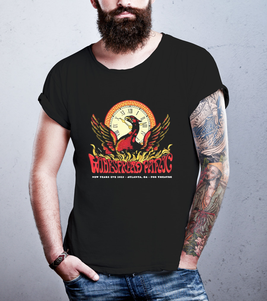 Widespread Panic New Years Eve 2013 Fox Theatre Phoenix Roman Numerals T-Shirt