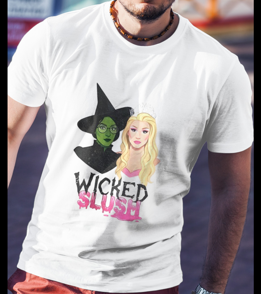 Wicked Slush Elphaba Glinda Disney Noobz T-Shirt
