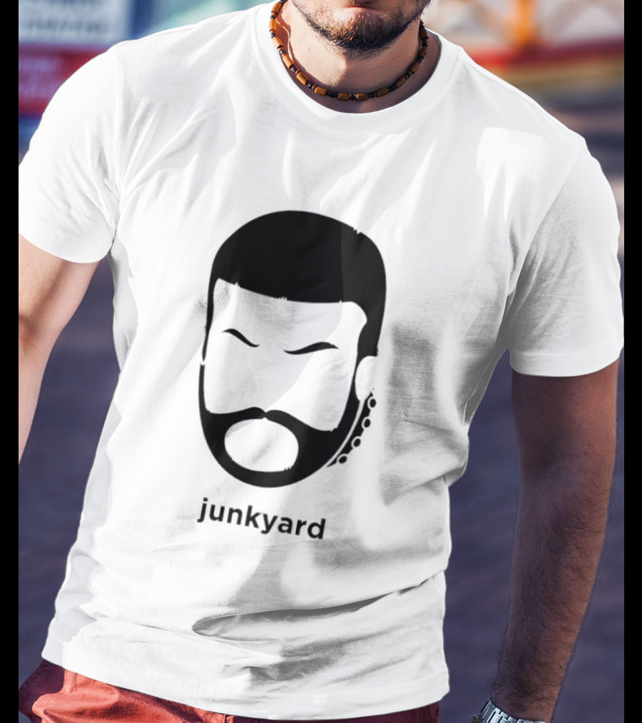 WWF Wrestling Legend Junkyard Dog Big Face Retro Look T-Shirt
