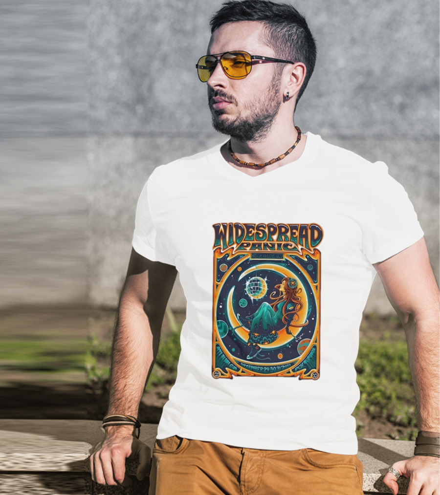 Widespread Panic New Year's Eve 2025 Fox Theatre Atlanta Dec 29 31 T-Shirt