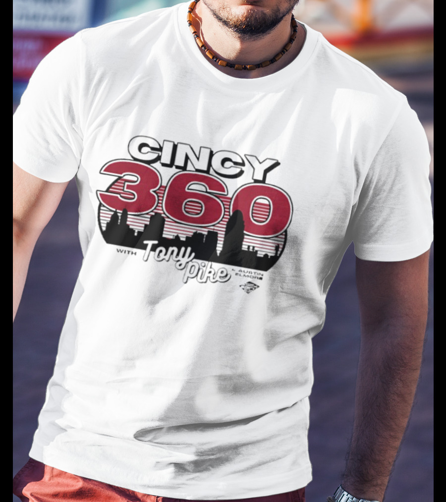 Tony Pike Cincy 360 Bold Red T-Shirt