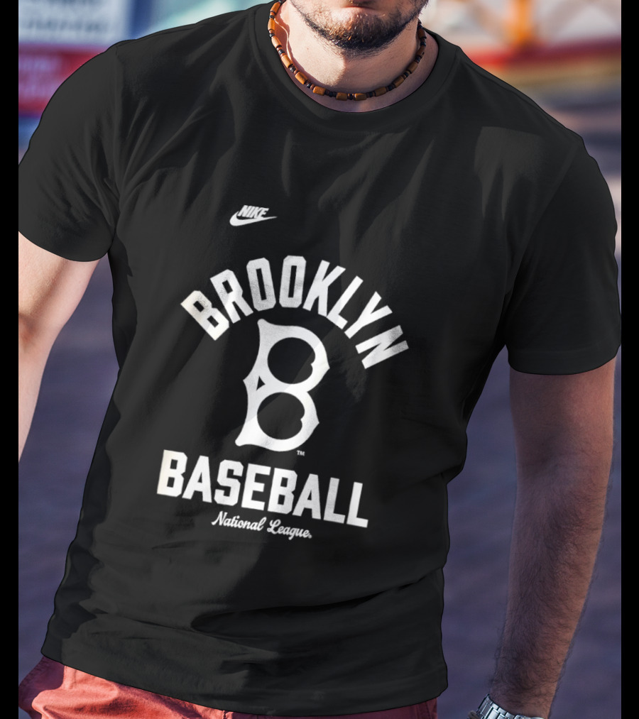 Brooklyn Baseball National League Nike Dodgers B T-Shirt