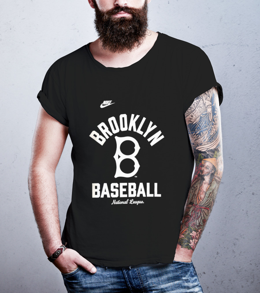 Brooklyn Baseball National League Nike Dodgers B T-Shirt