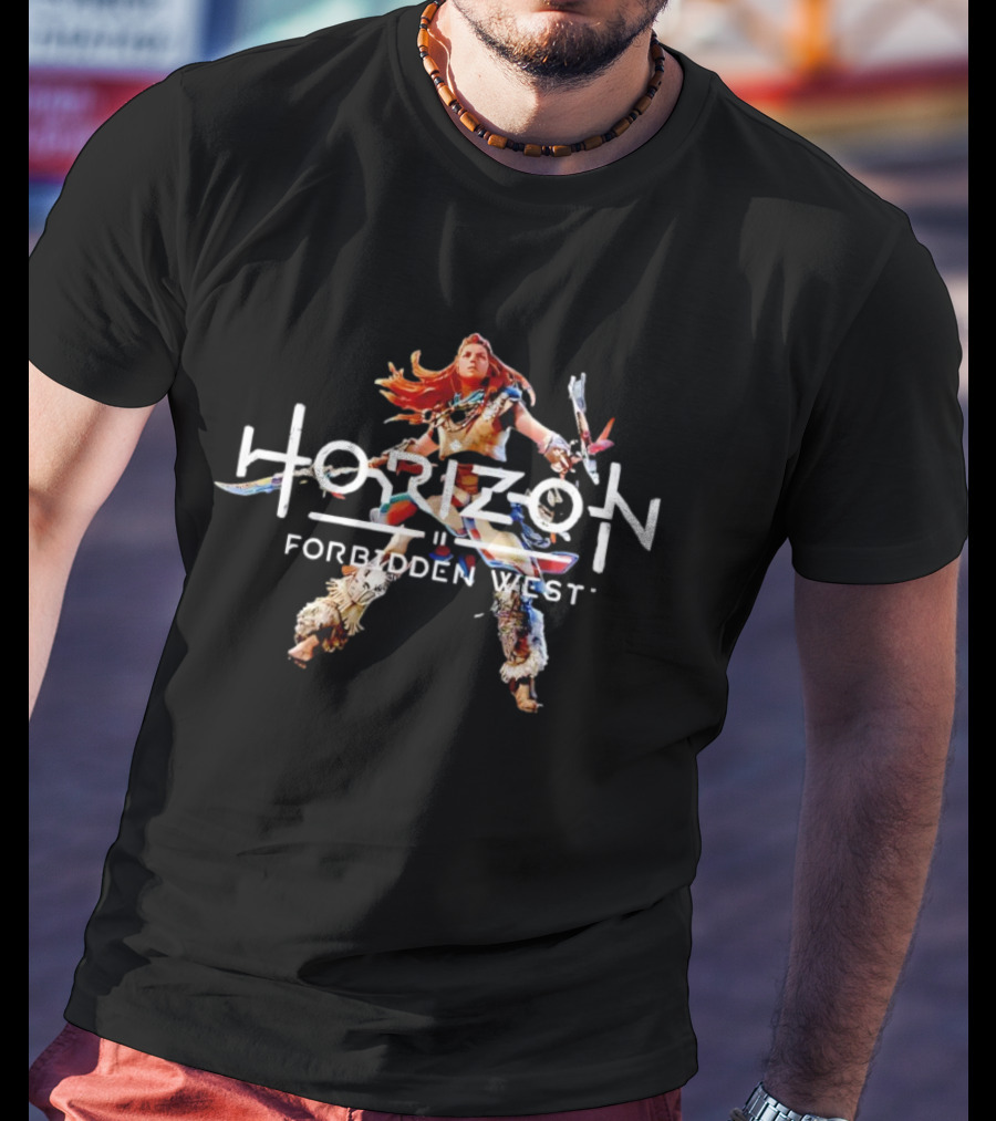 Horizon Forbidden West Aloy Combat Pose T-Shirt