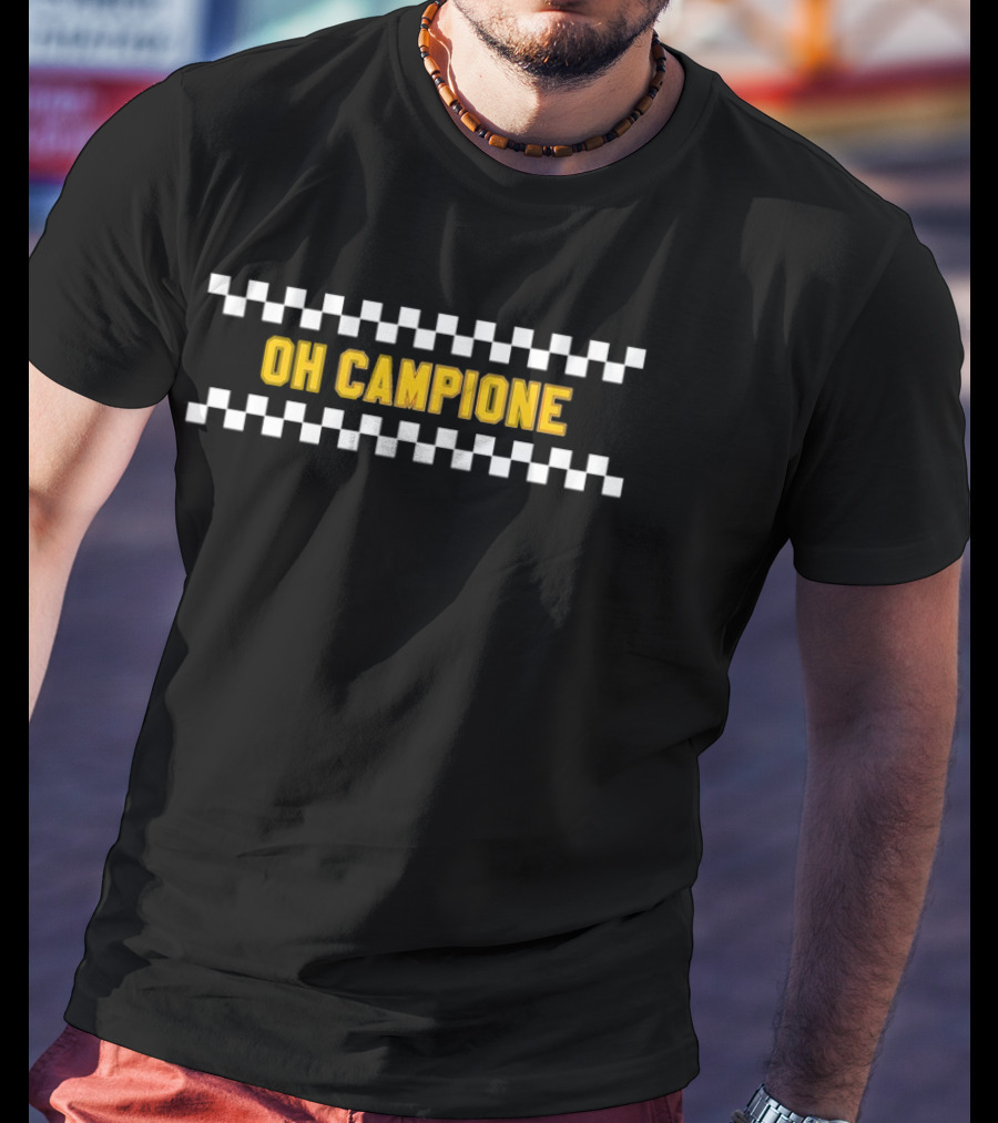 Oh Campione Liverpool FC Checkered T-Shirt