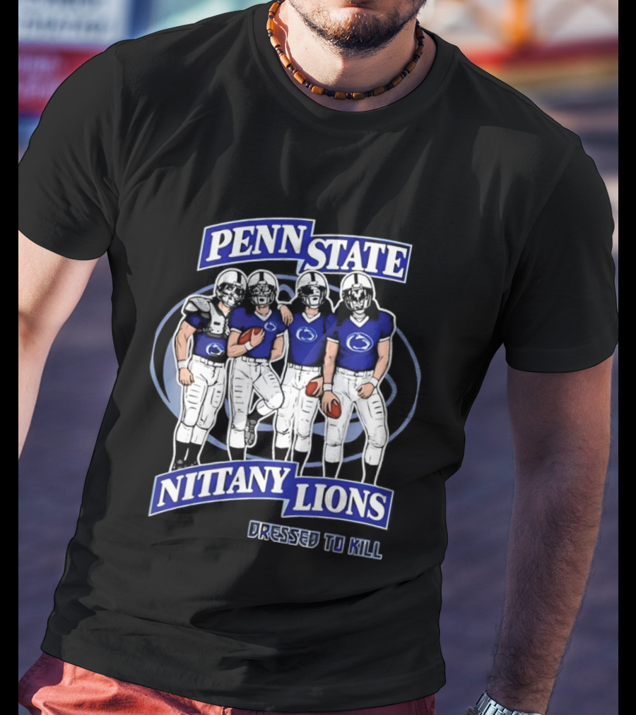 Penn State Nittany Lions Dressed To Kill Football Players T-Shirt