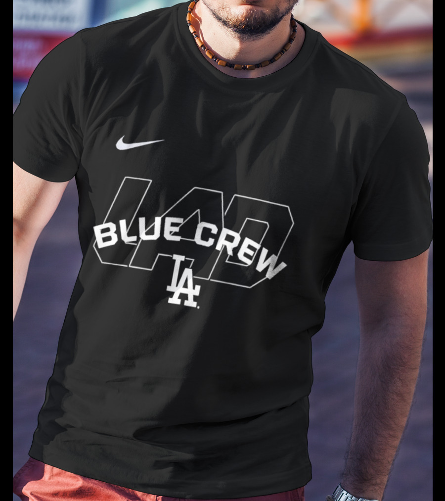 Los Angeles Dodgers Blue Crew LA Nike T-Shirt
