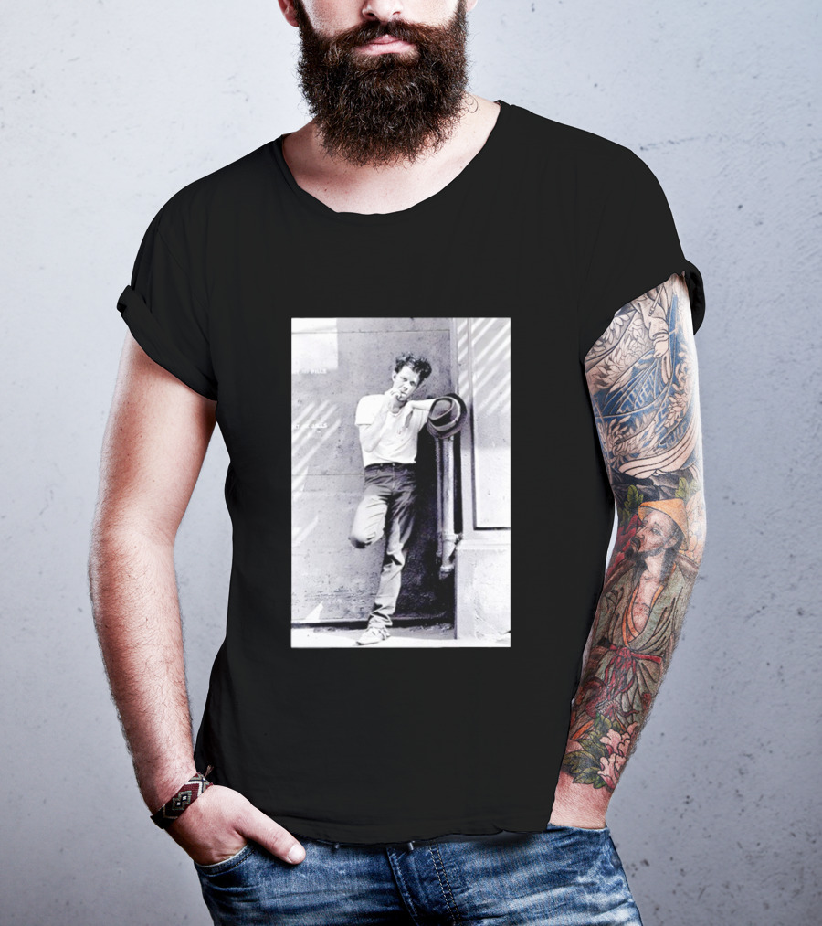 Robin Buckley Tom Waits Smoking Pose T-Shirt
