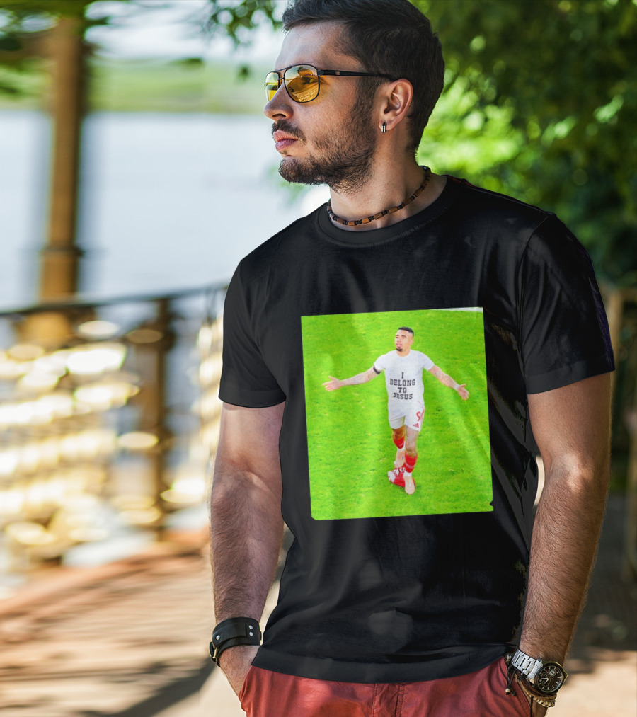 Gabriel Jesus I Belong To Jesus Arsenal FC T-Shirt
