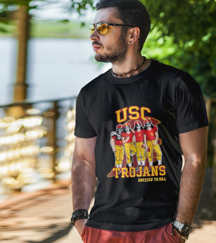 USC Trojans Football Dressed To Kill T-Shirt