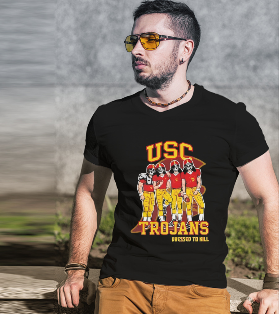 USC Trojans Football Dressed To Kill T-Shirt