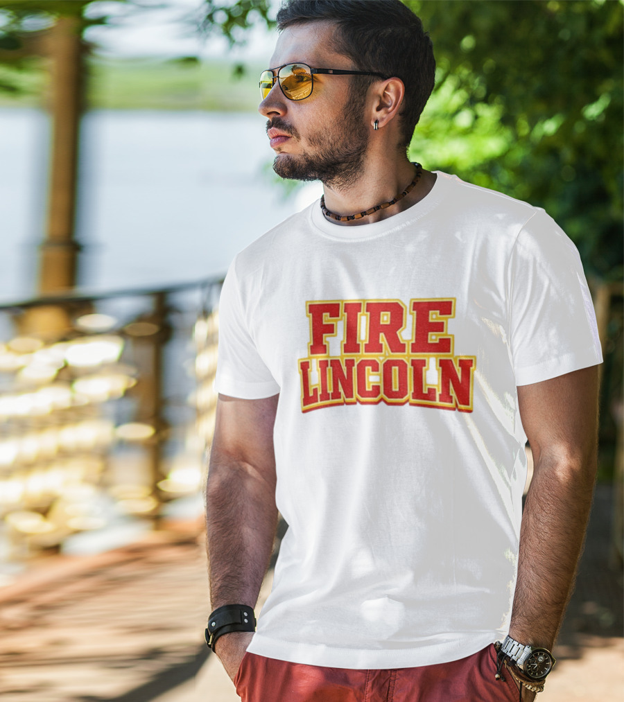 USC Coach Lincoln Riley Fire Lincoln Fan Demand T-Shirt