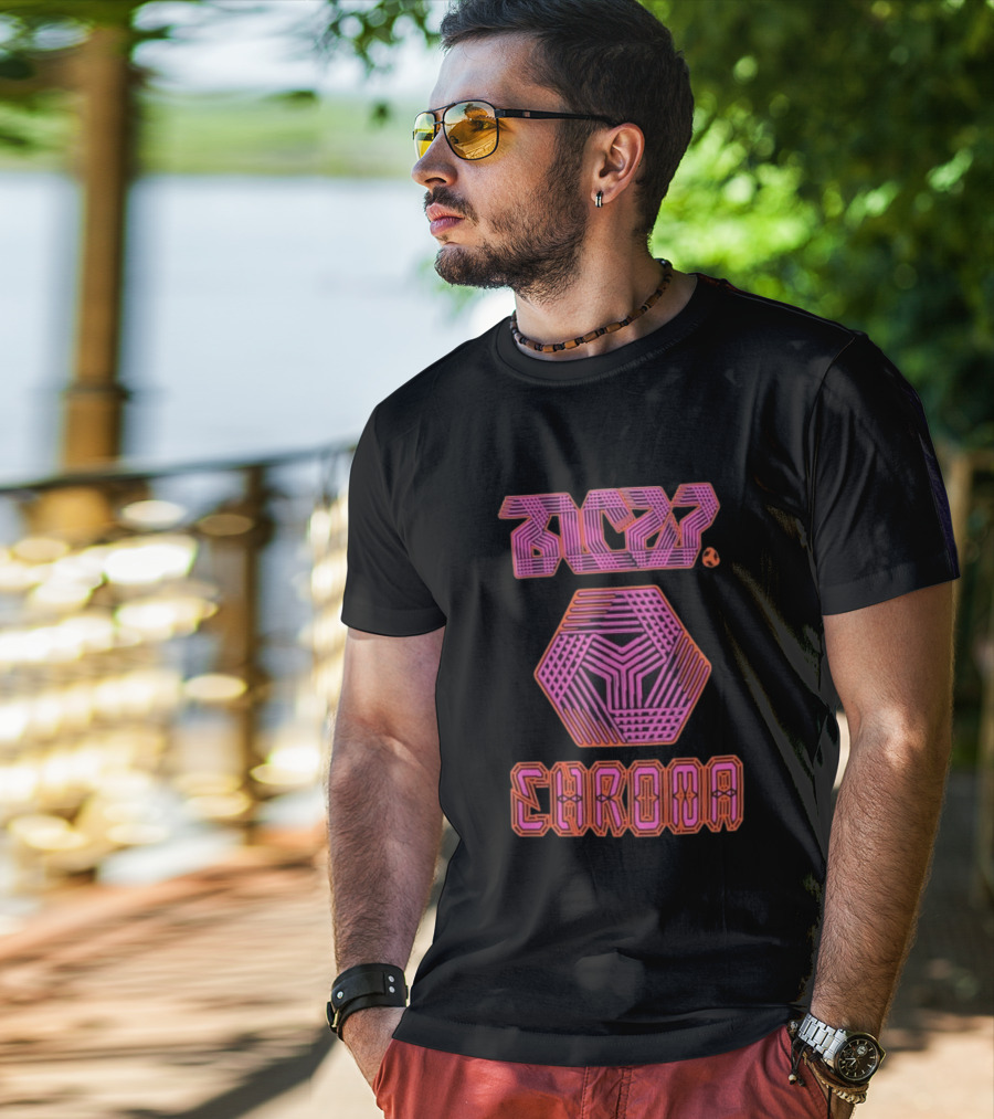Bicep Chroma Hexagonal Geometric T-Shirt