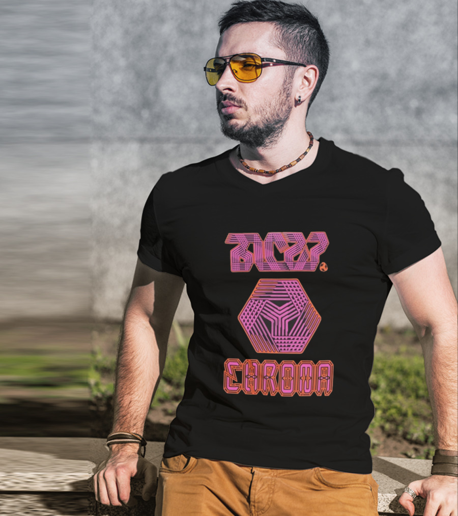 Bicep Chroma Hexagonal Geometric T-Shirt