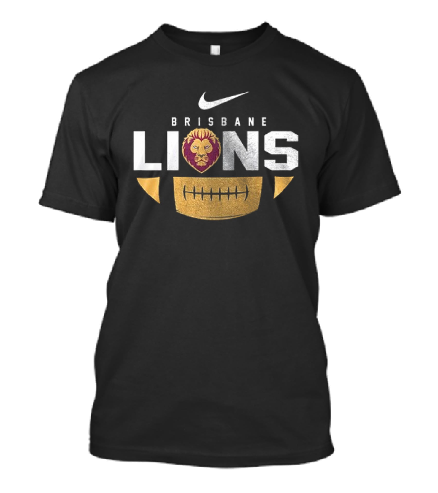 Brisbane Lions Nike Pride Of Brisbane Town Go Lions T-Shirt