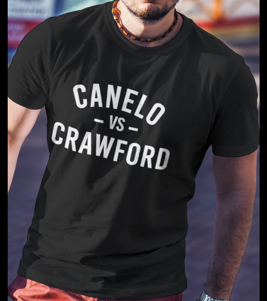 Canelo Álvarez Vs Terence Crawford Boxing Match Showdown UFC Canelo Vs Crawford T-Shirt