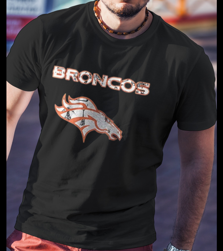 Denver Broncos Star Wars Darth Vader Broncos T-Shirt